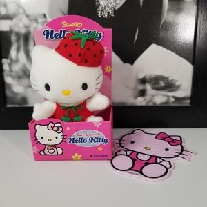 Vintage Hello Kitty Sanrio Nakajima Collectable Plush New in original Box